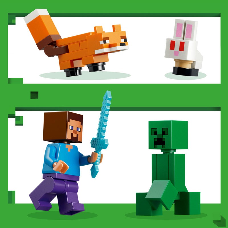 21583 LEGO Minecraft Steves tajga-eventyr