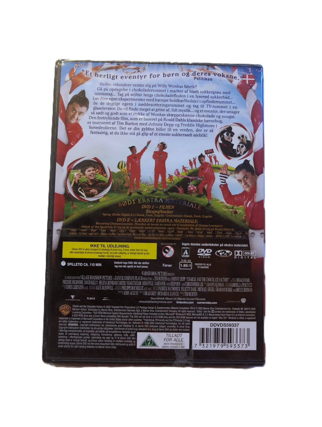 Charlie og Chokoladefabrikken Helt Ny