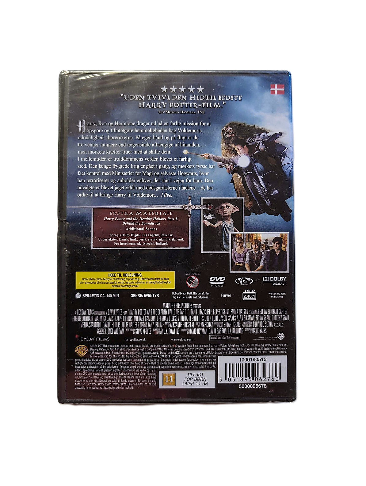 Harry Potter og Dødsregalierne del 1 Helt Ny