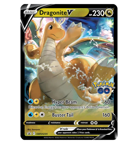 Pokemon GO Dragonite VStar - Box / Collection