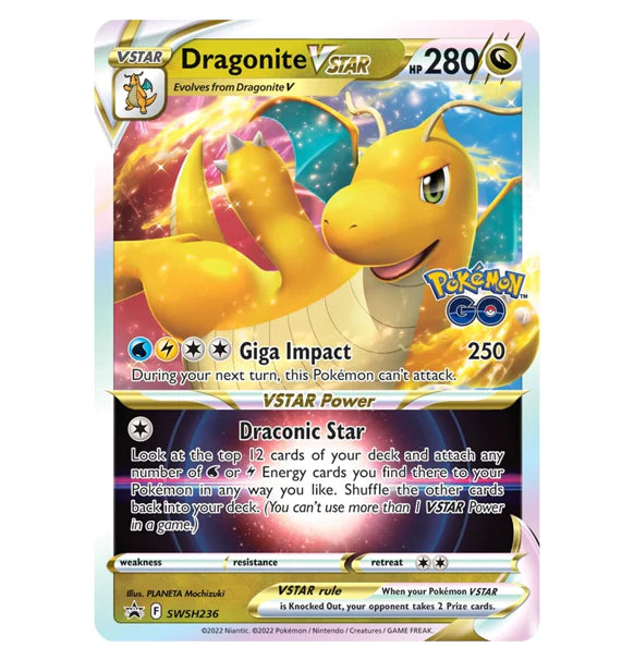 Pokemon GO Dragonite VStar - Box / Collection