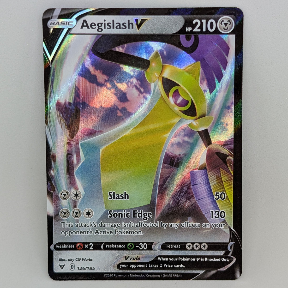 Aegislash V 126/185
