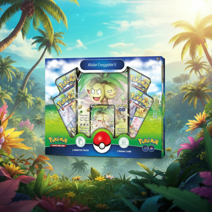 Alolan Exeggutor V Box ( Pokemon GO )