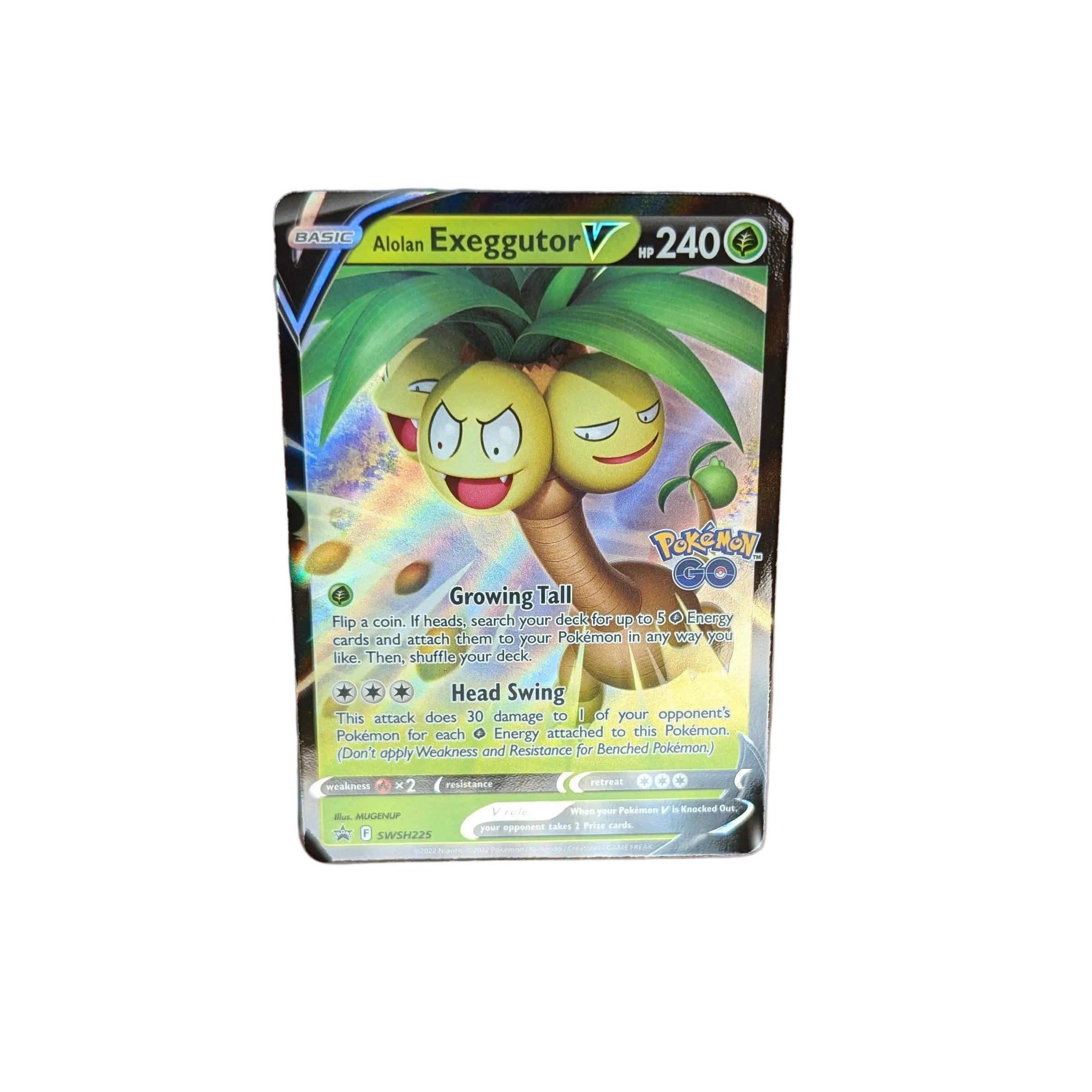 Alolan Exeggutor V - SWSH225 Pokemon GO