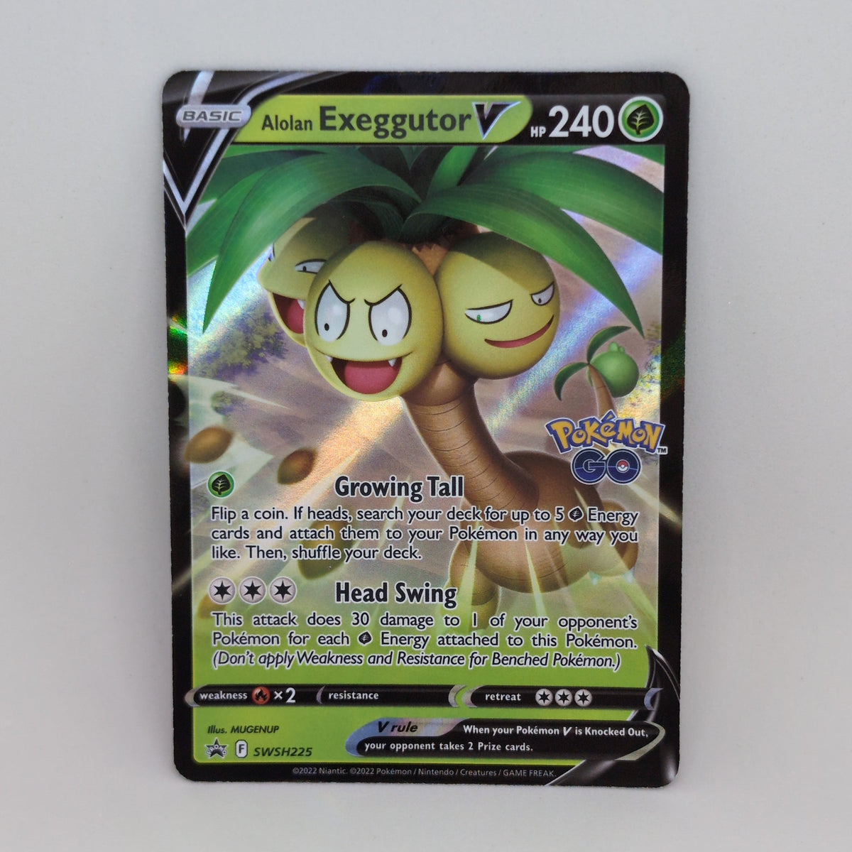 Alolan Exeggutor V SWSH225