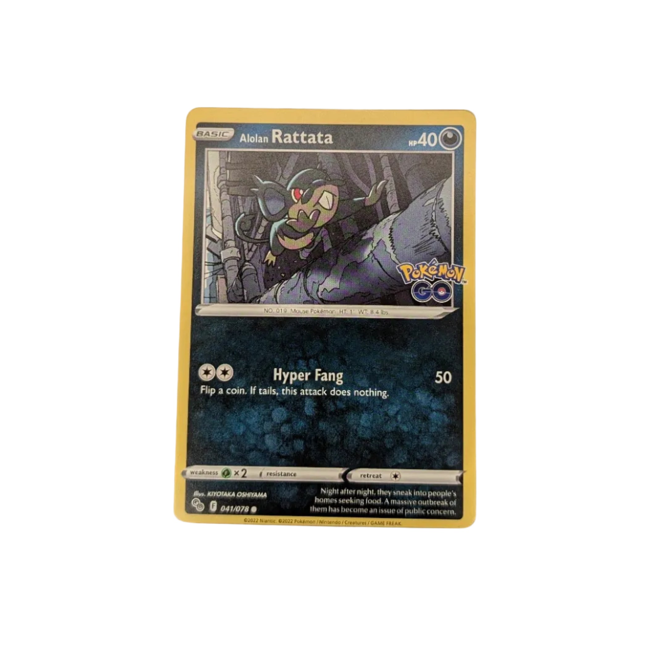 Alolan Rattata 041/078 Pokemon Go