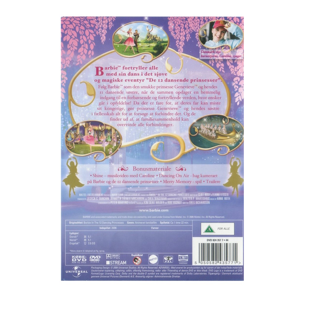 Barbie De 12 Dansende Prinsesser