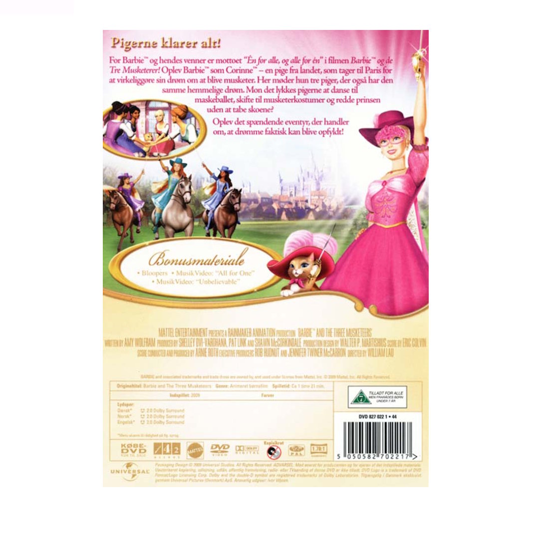Barbie og de Tre Musketerer