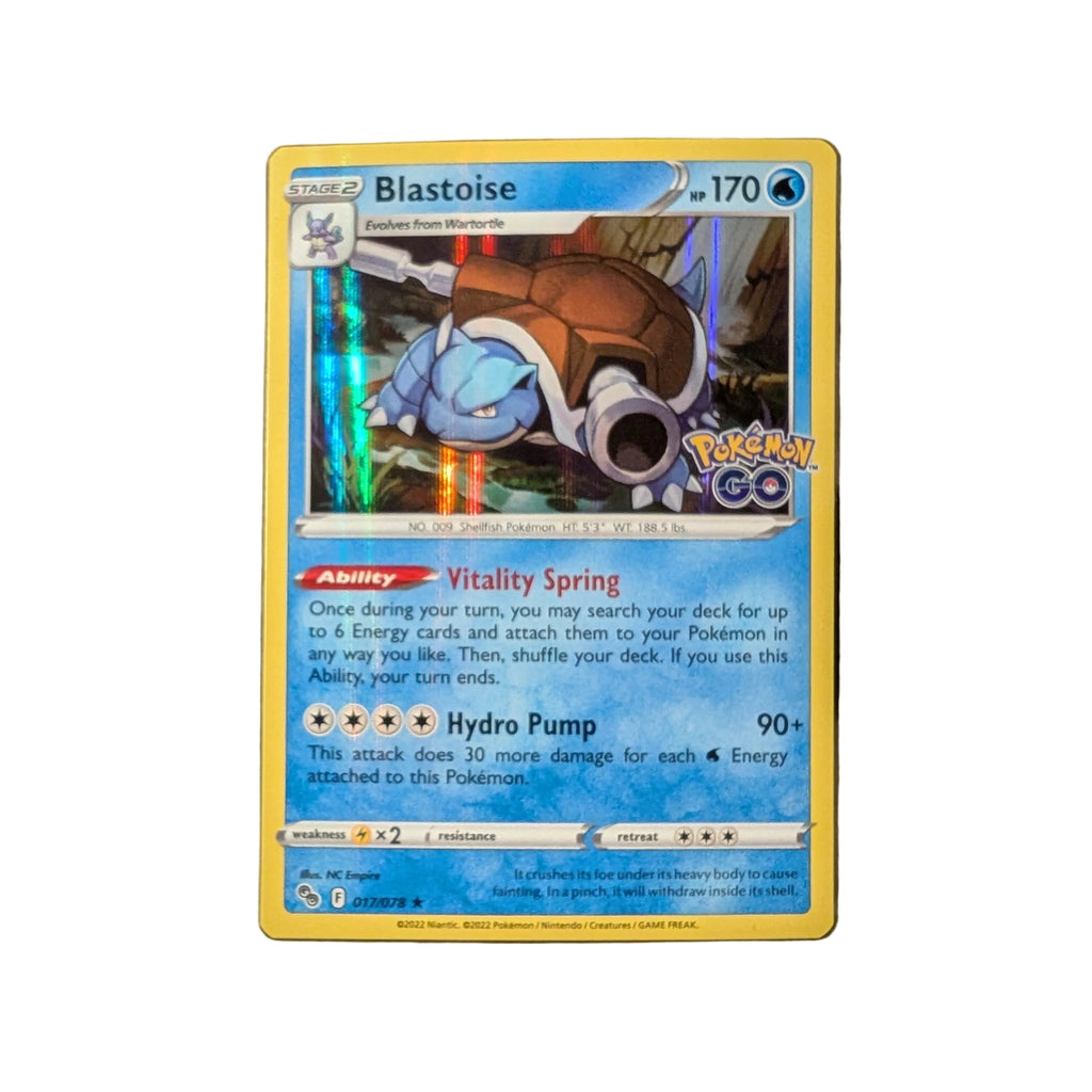 Blastoise 017/078 Pokemon Go