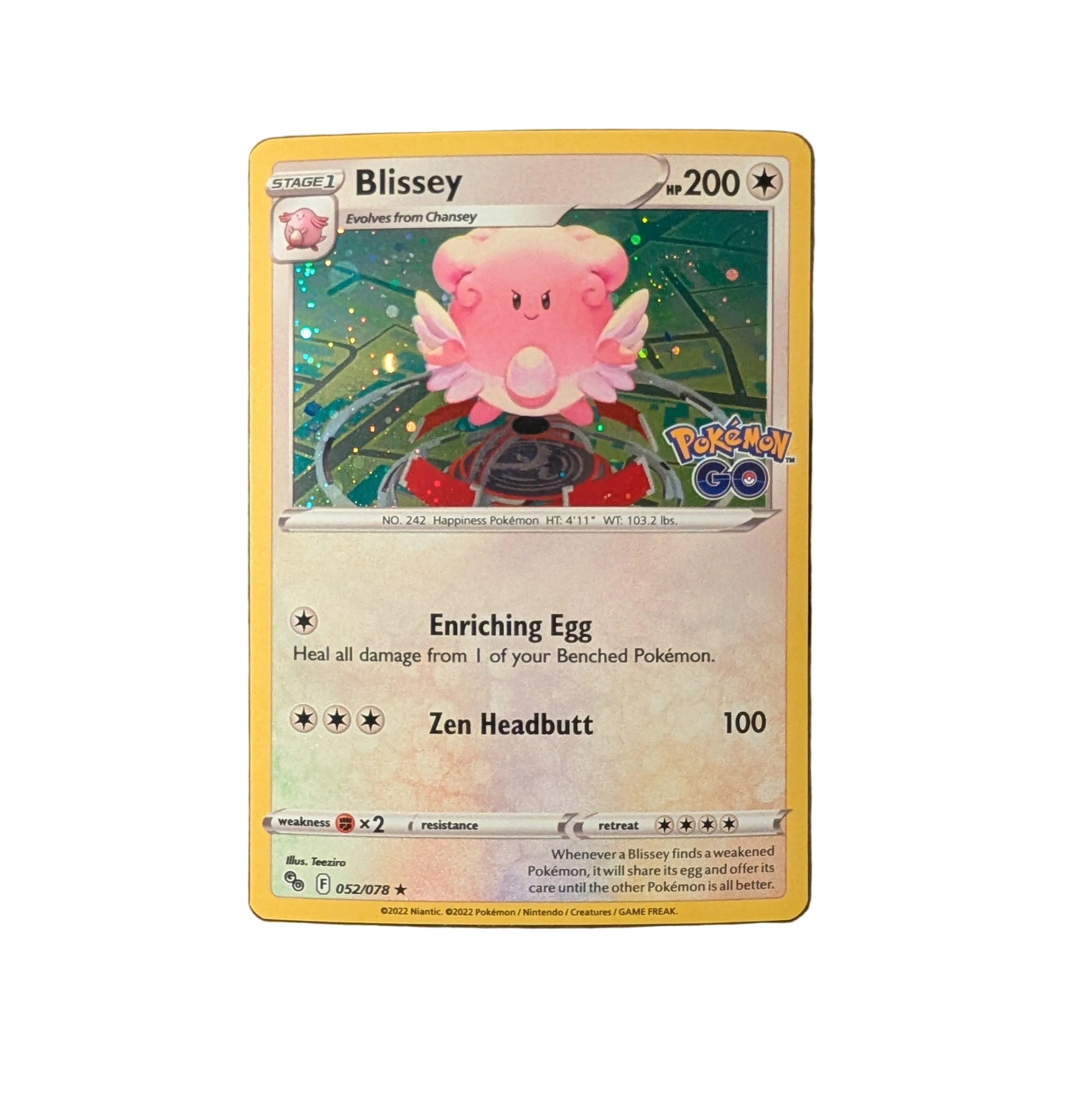 Blissey 052/078 Pokemon Go