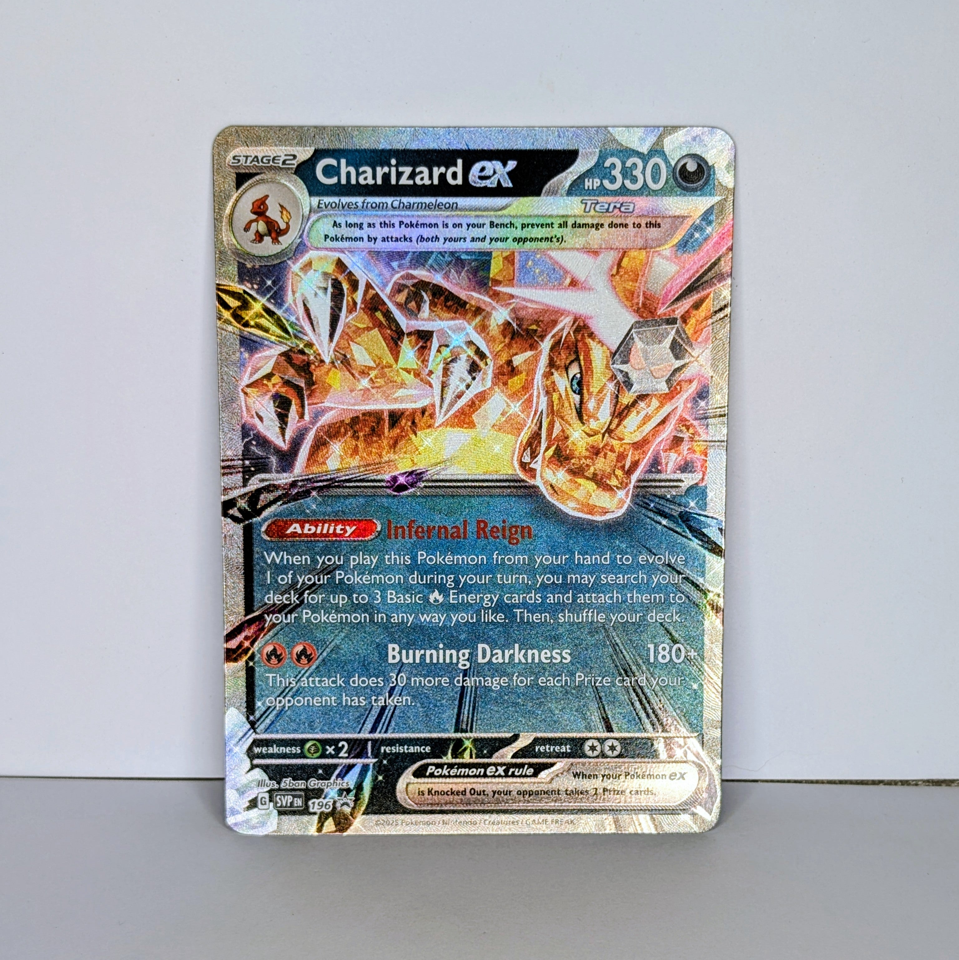 Charizard EX 196 Promo Kort