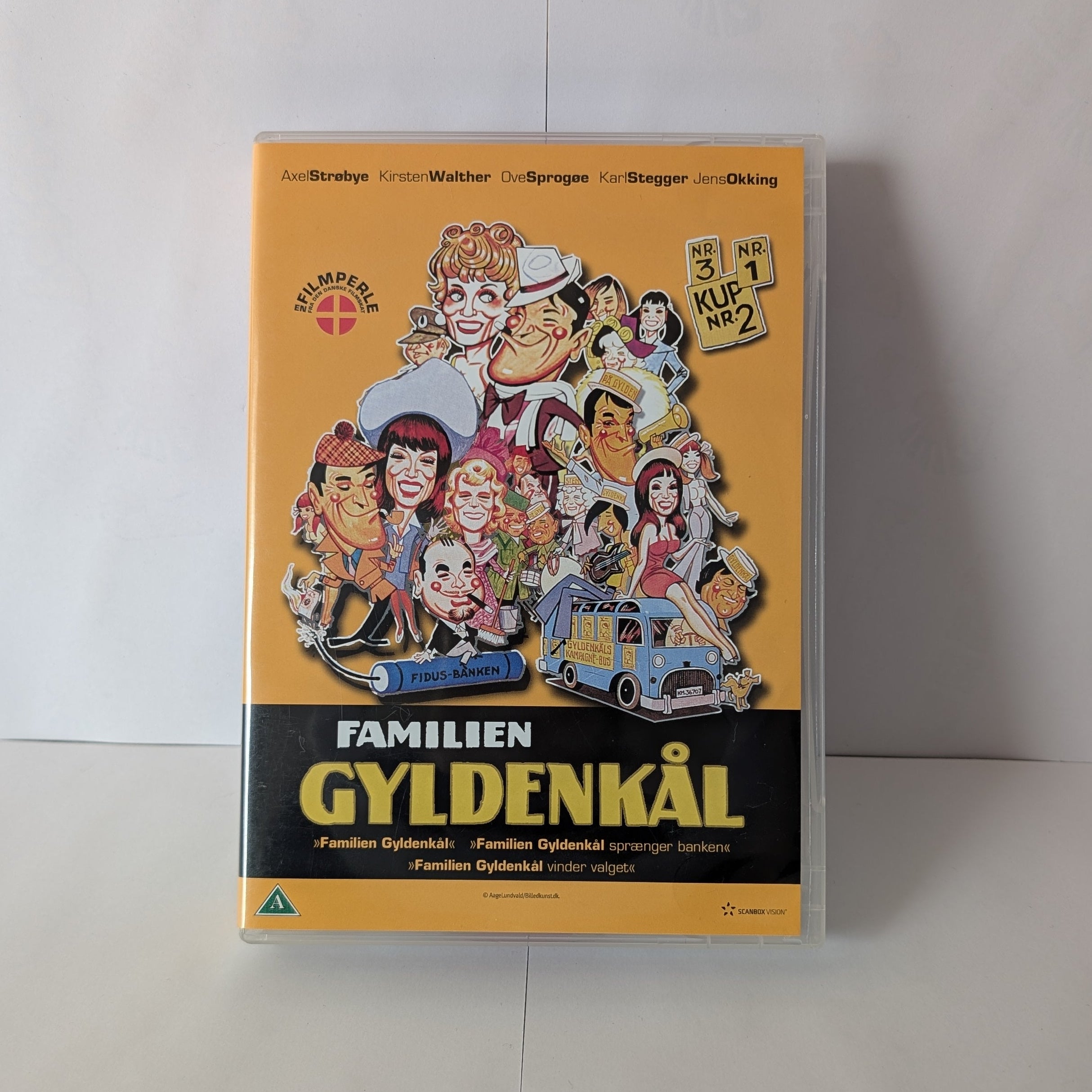 Familien Gyldenkål 1-3 Box
