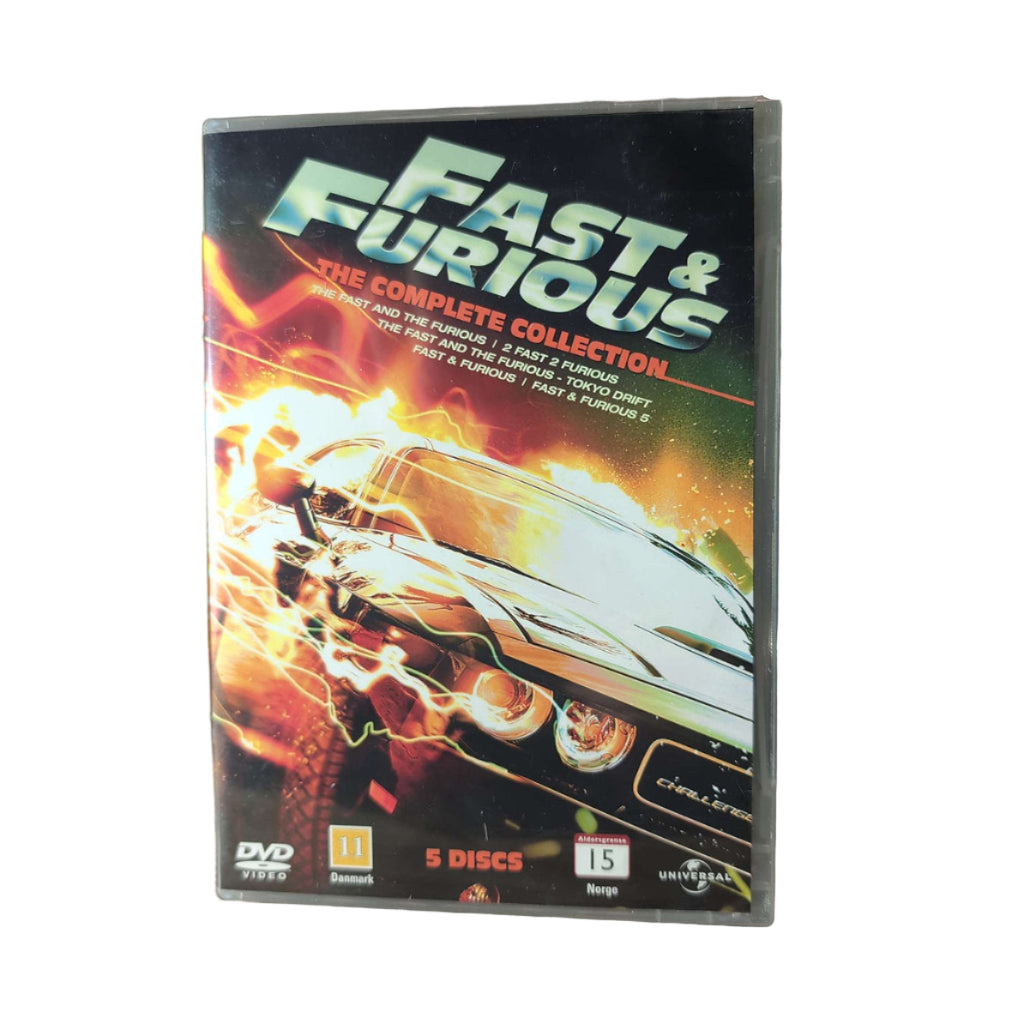 Fast and Furious The Complete Collection ( 1-5 )