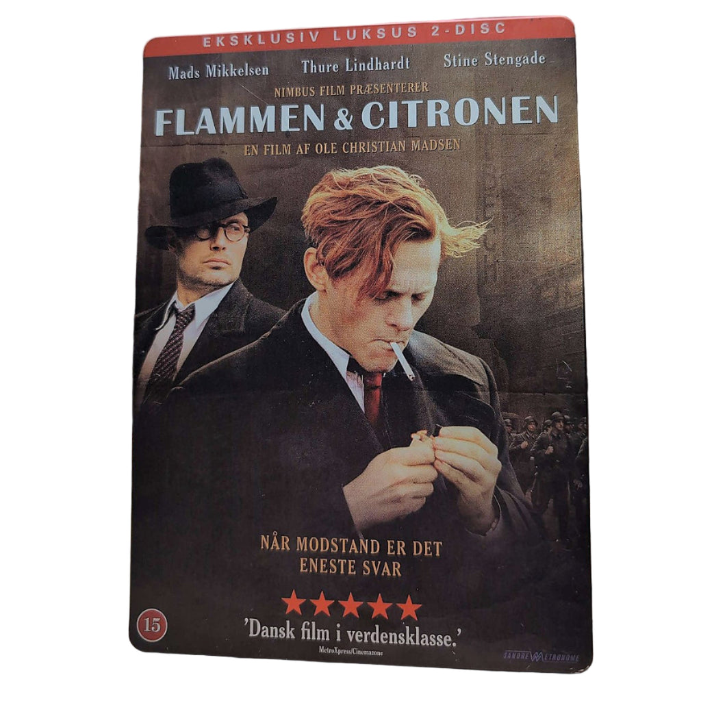 Flammen og Citronen Speciel Version i Metal Æske og 2 Diske