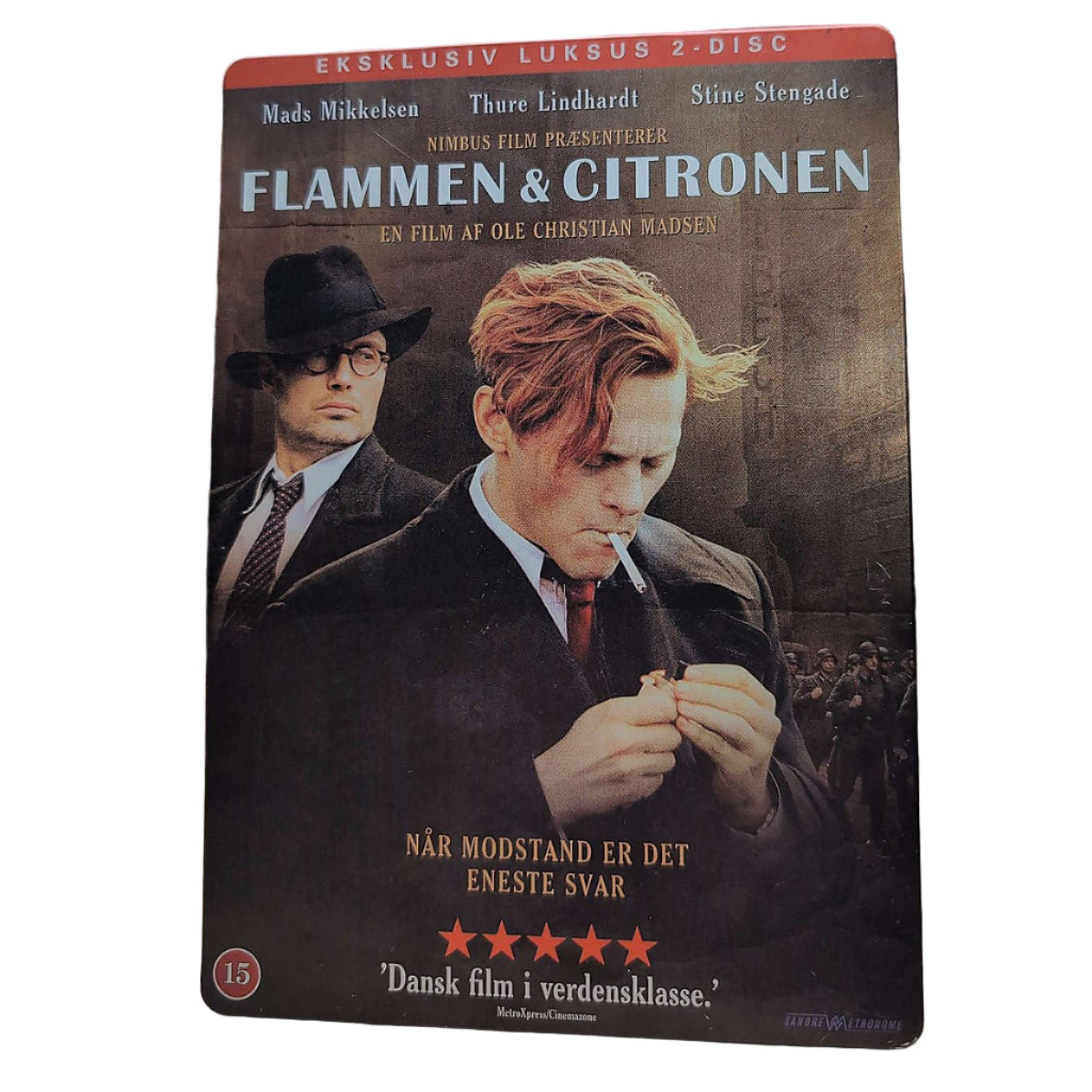 Flammen og Citronen Speciel Version i Metal Æske og 2 Diske