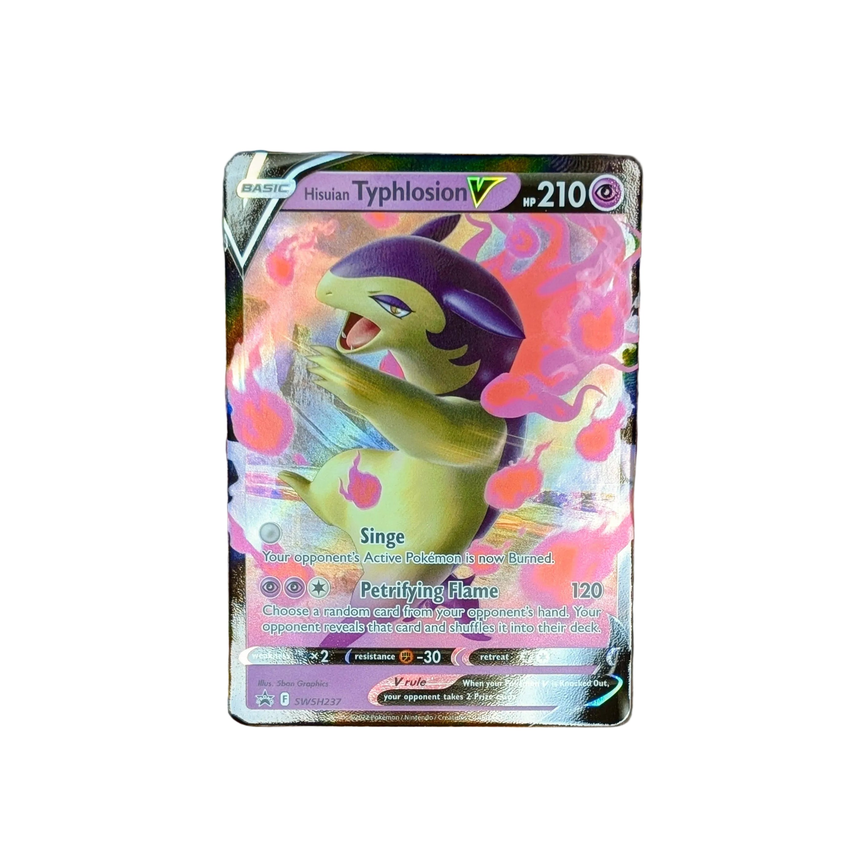 Hisuian Typhlosion V SWSH237