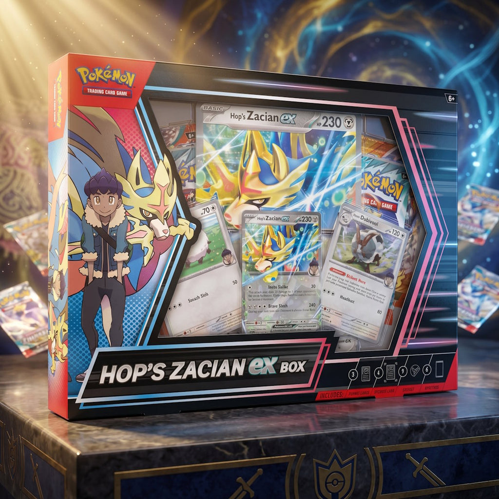 Hop's Zacian Ex - Box - Pokemon