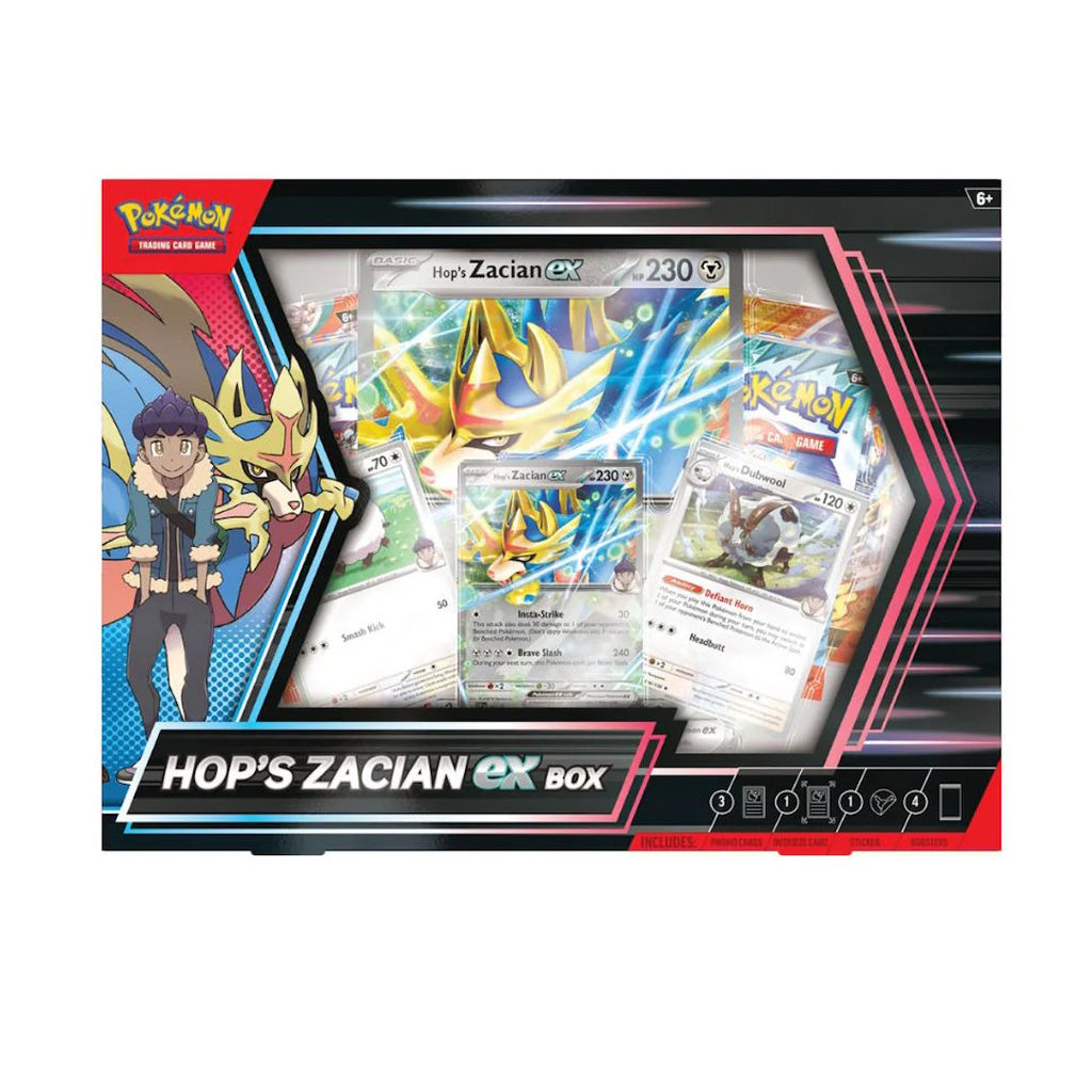 Hop's Zacian Ex - Box - Pokemon