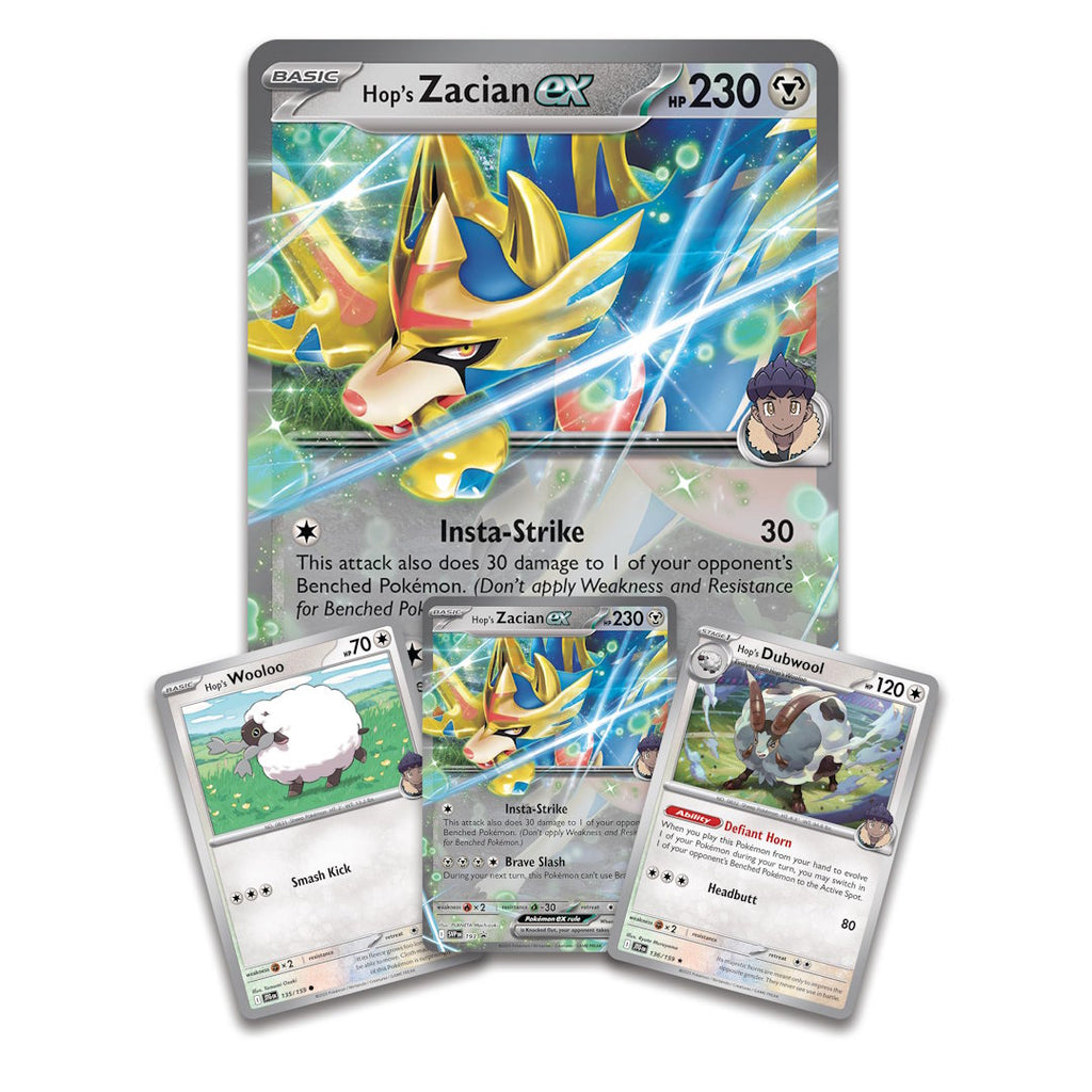 Hop's Zacian Ex - Box - Pokemon