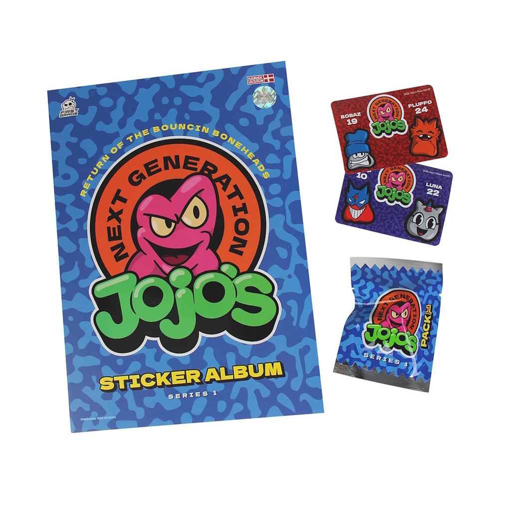Jojos Klistermærkehæfte