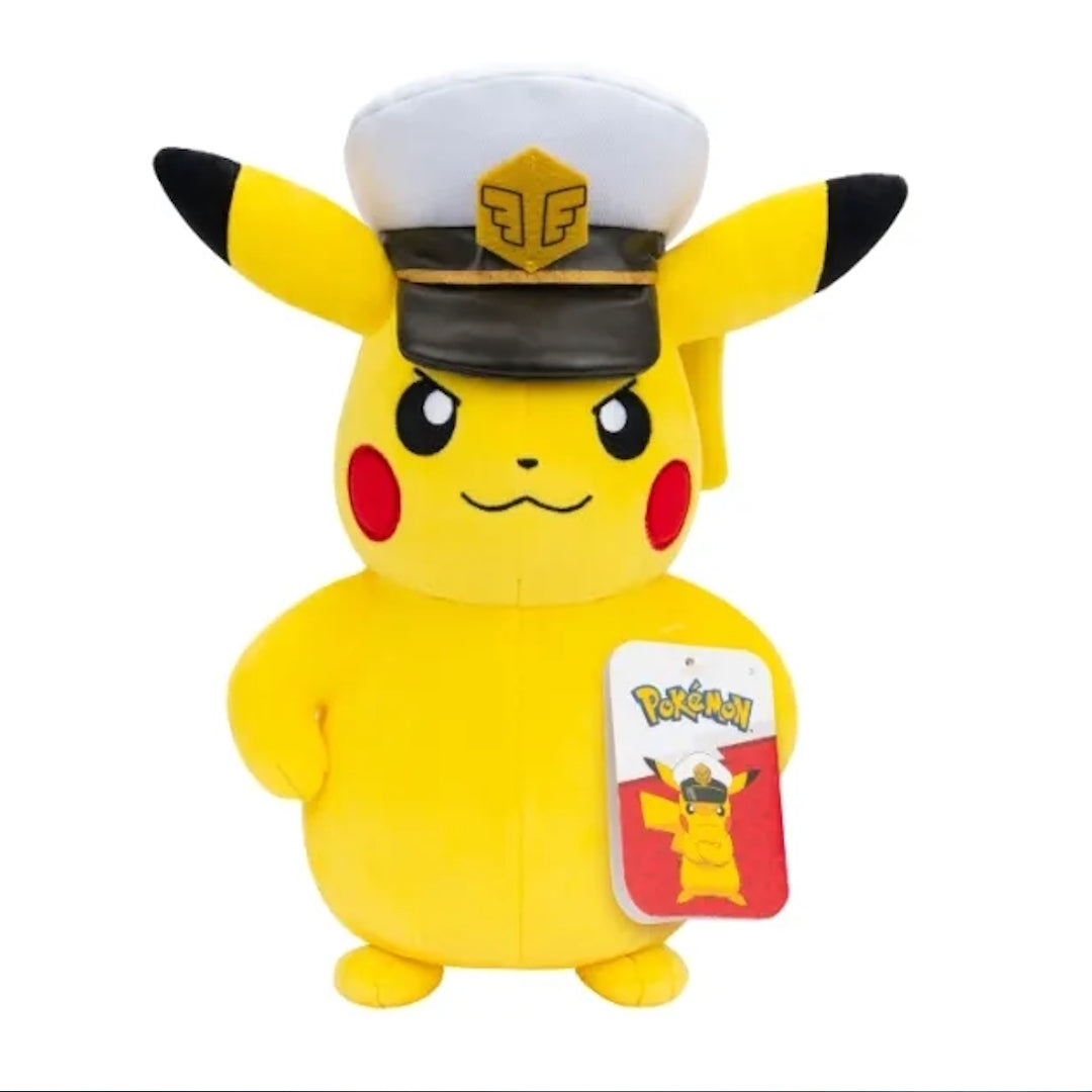 Kaptajn Pikachu - Bamse - Pokemon (20CM)