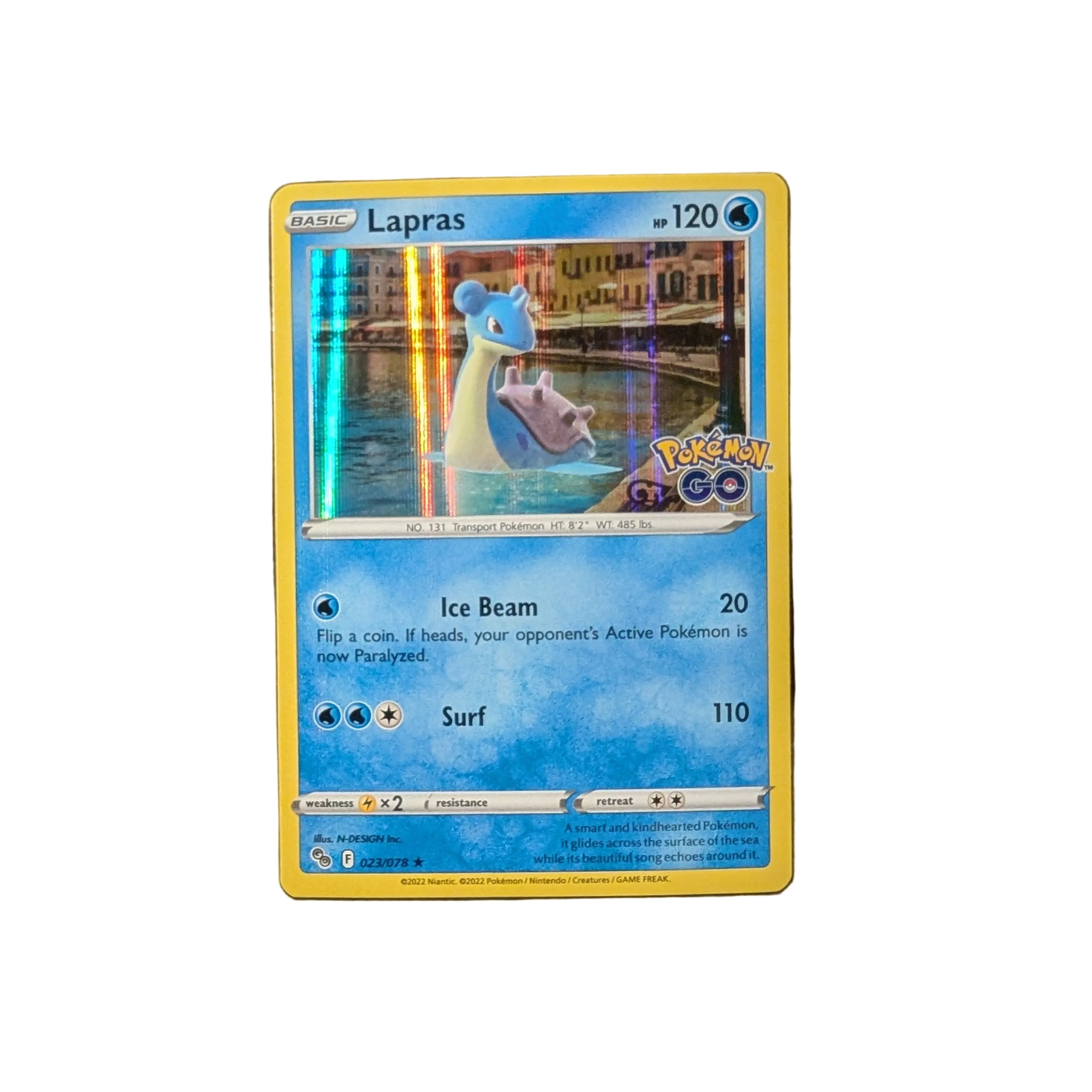 Lapras 023/078 Pokemon Go