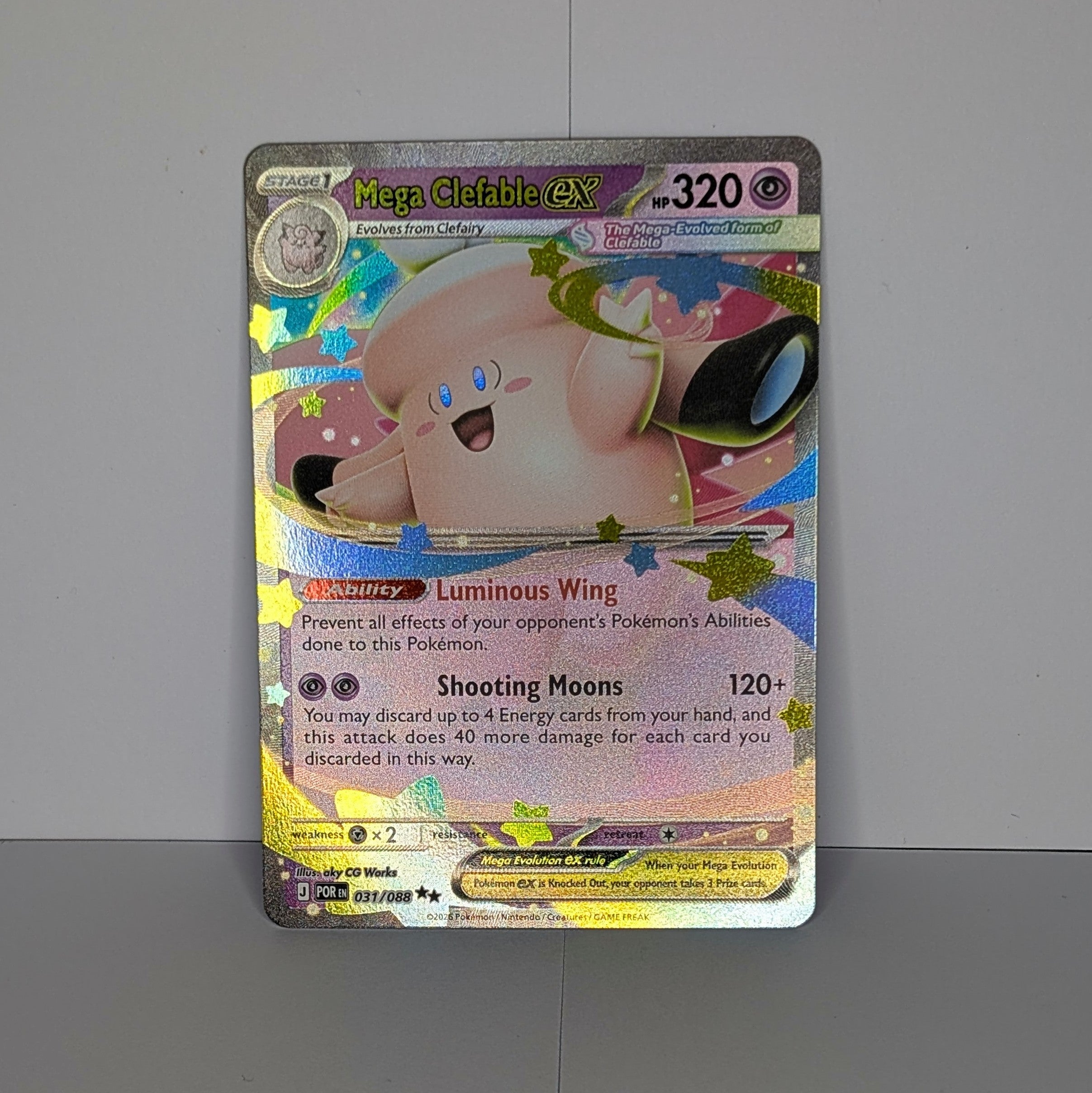 Mega Clefable Ex 31/88