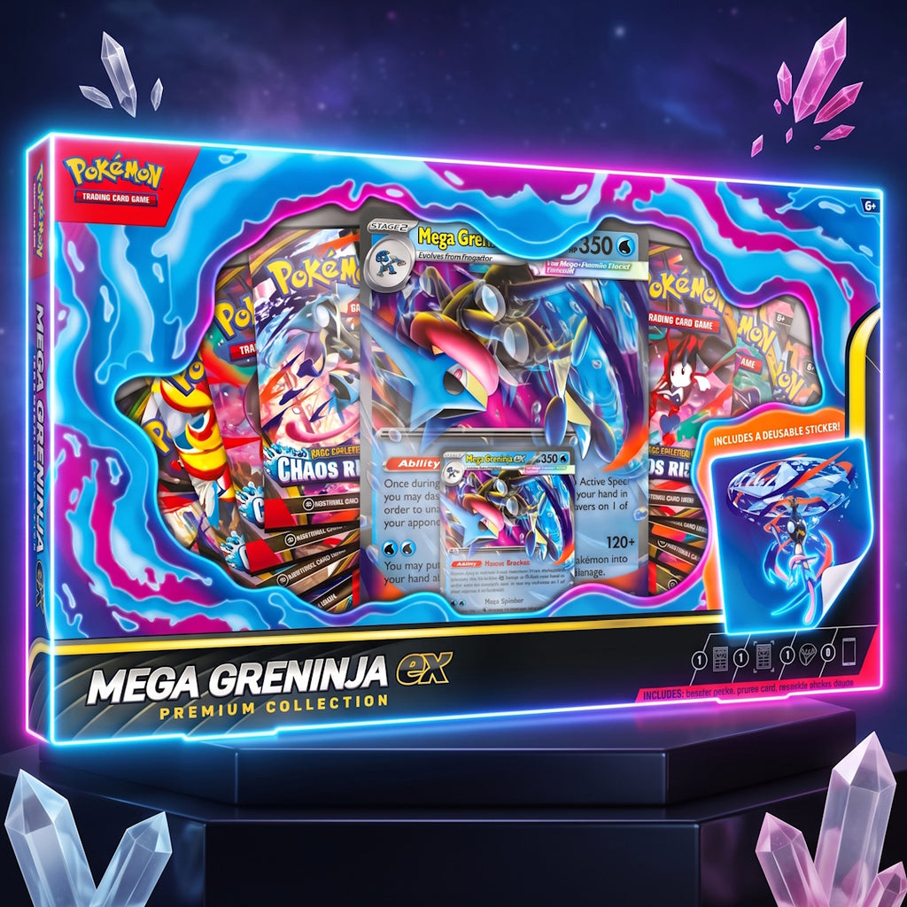 Mega Greninja Ex - Box - Pokemon