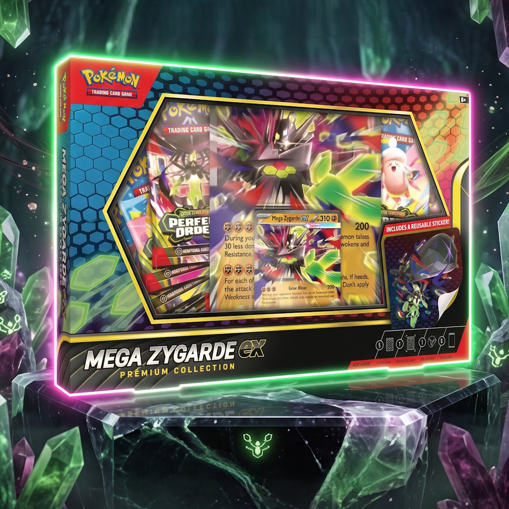 Mega Zygarde Ex - Box - Pokemon