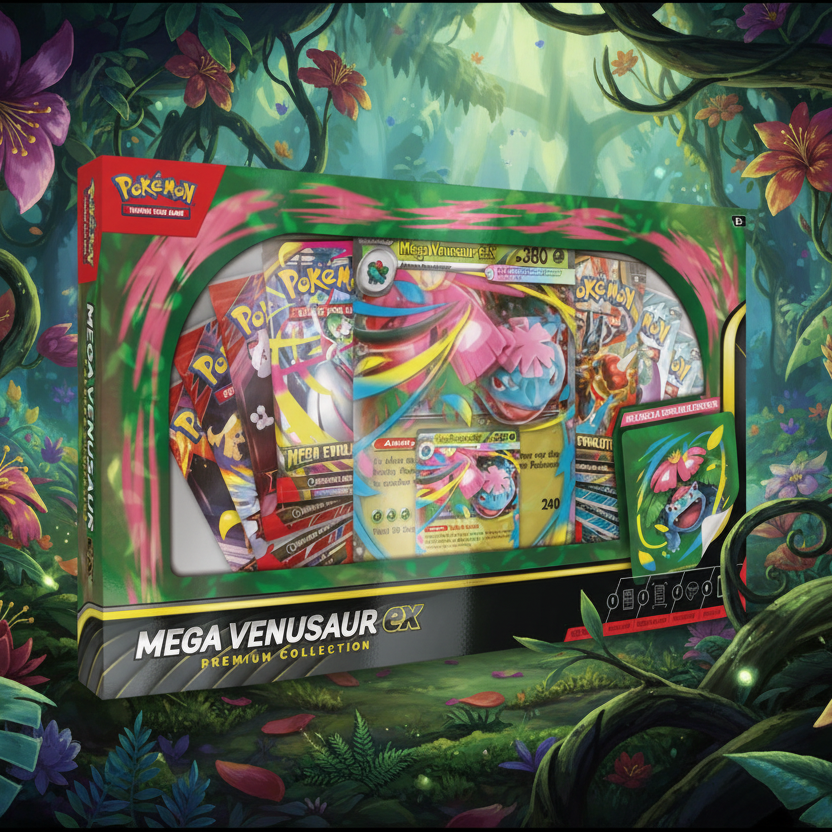 Mega Venusaur EX Box Premium Collection