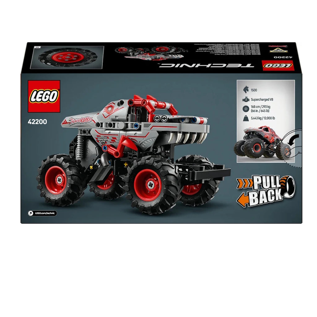 Monster Jam ThunderROARus Pull-Back - LEGO Technic 42200