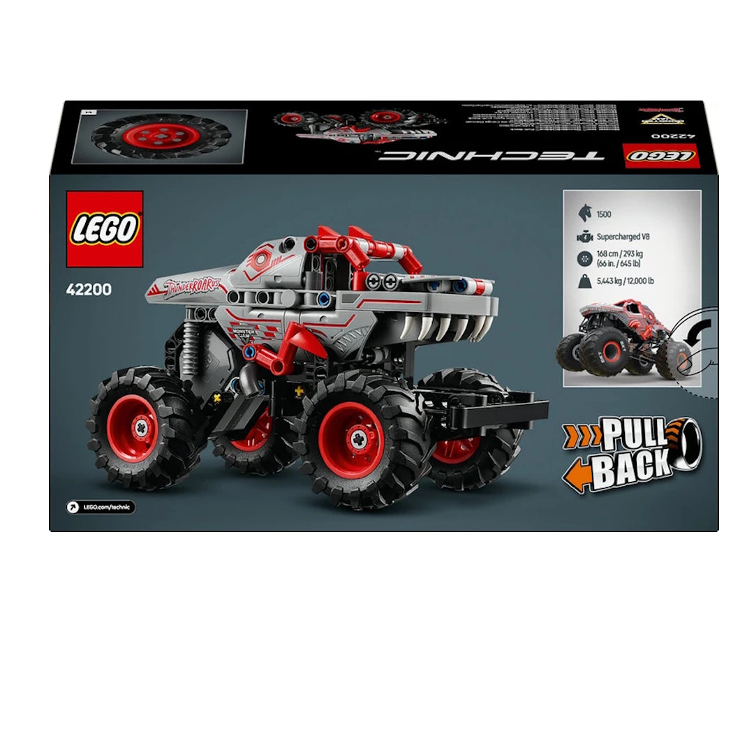 Monster Jam ThunderROARus Pull-Back - LEGO Technic 42200