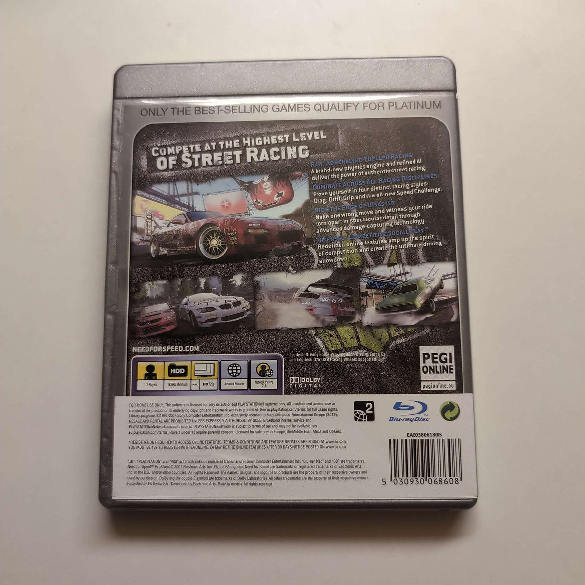 Need for Speed ProStreet ( PS3 )