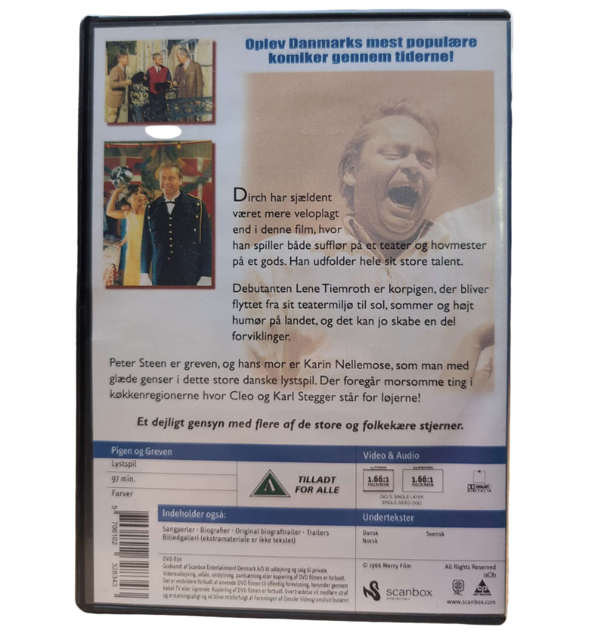 Pigen og Greven (1966) Med Dirch Passer