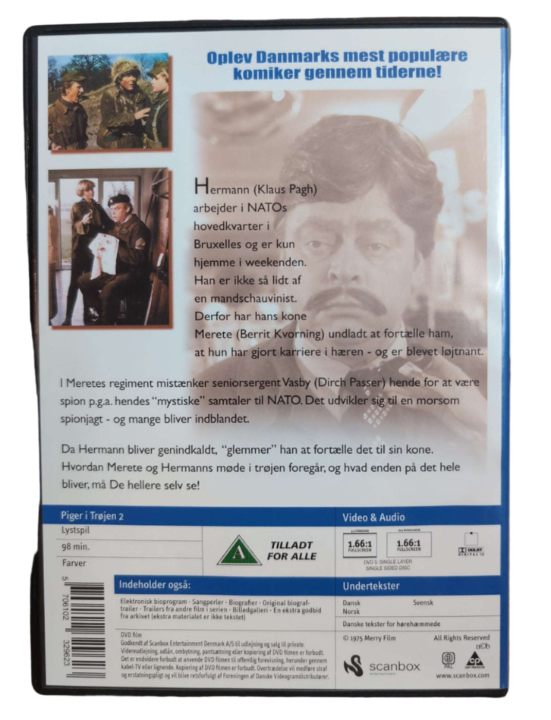 Pigerne i trøjen 2 (1965) med Dirch Passer