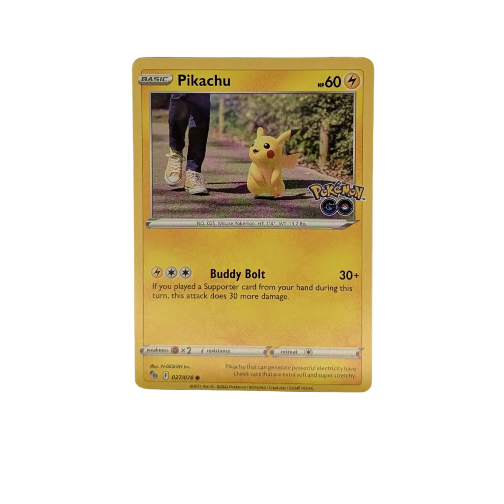 Pikachu 027/078 Pokemon Go