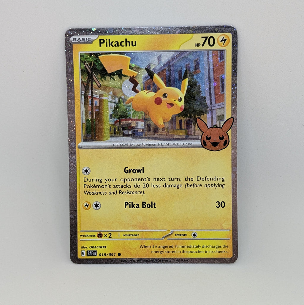Pikachu 18/091 (Halloween Stempel)