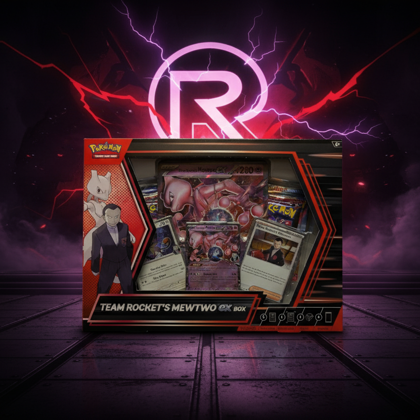 Pokémon Team Rocket’s Mewtwo EX Box