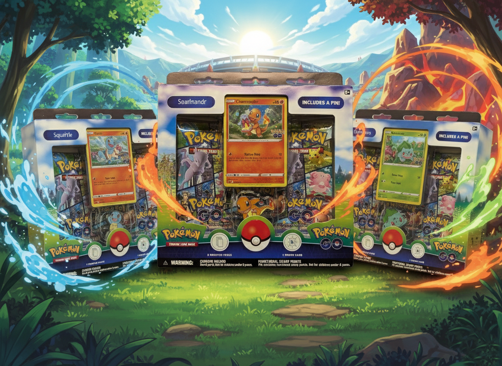 Pokemon GO Pin Collection (3 Boosters)