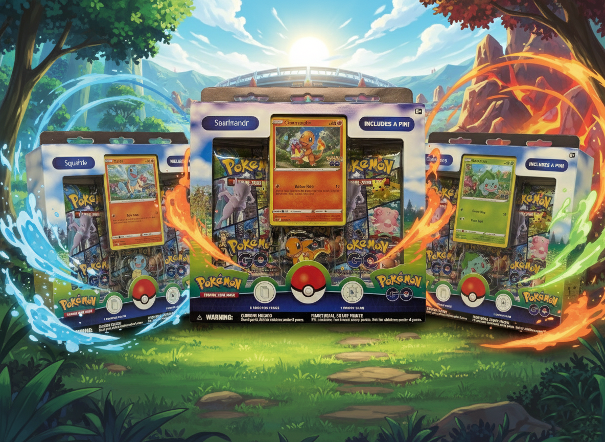 Pokemon GO Pin Collection (3 Boosters)