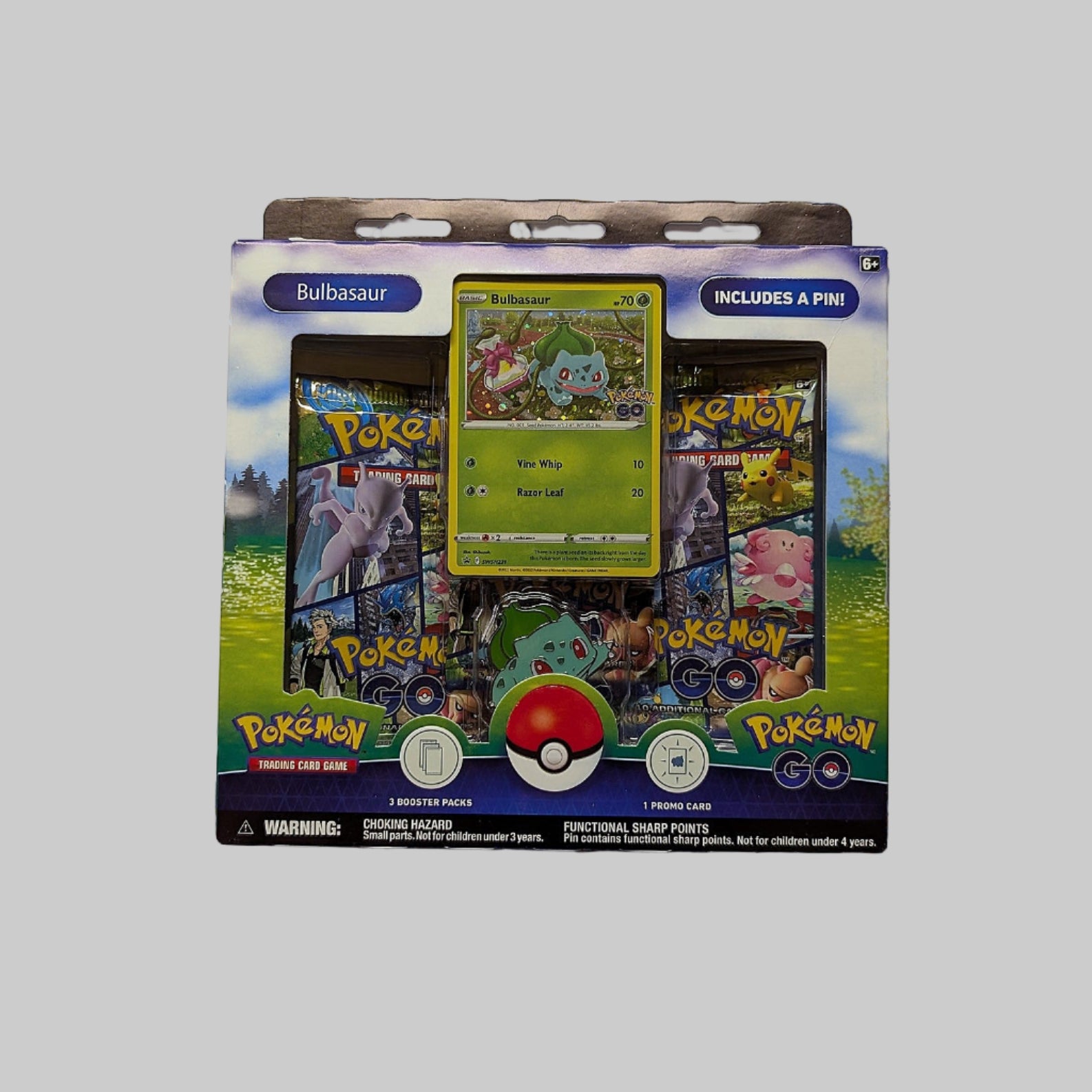 Pokemon GO Pin Collection (3 Boosters)