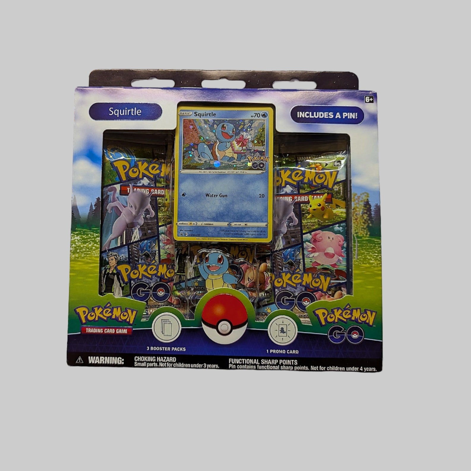 Pokemon GO Pin Collection (3 Boosters)