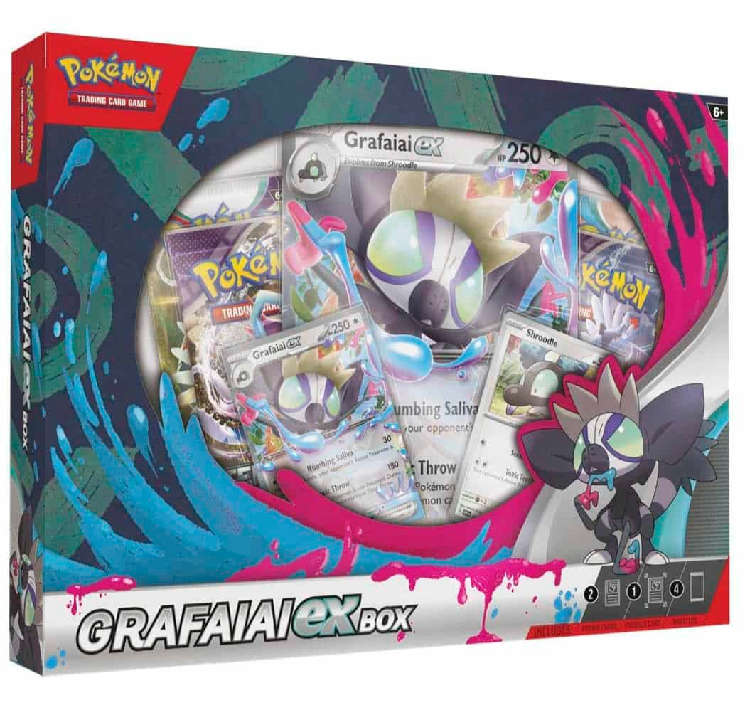 Pokemon Grafaiai EX Box