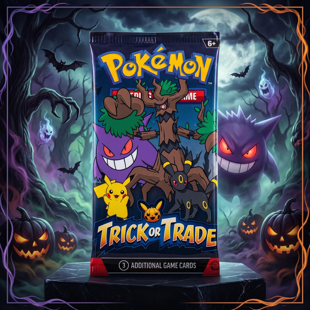 Pokemon Mini Booster Pack (3 Kort) Trick or Trade 2024