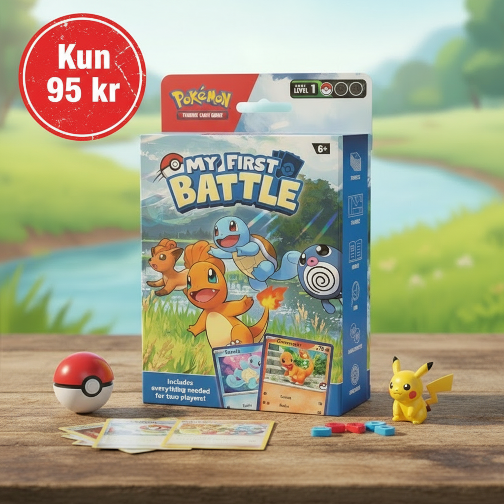 Pokemon My First Battle ( Lær Spillet Nemt )