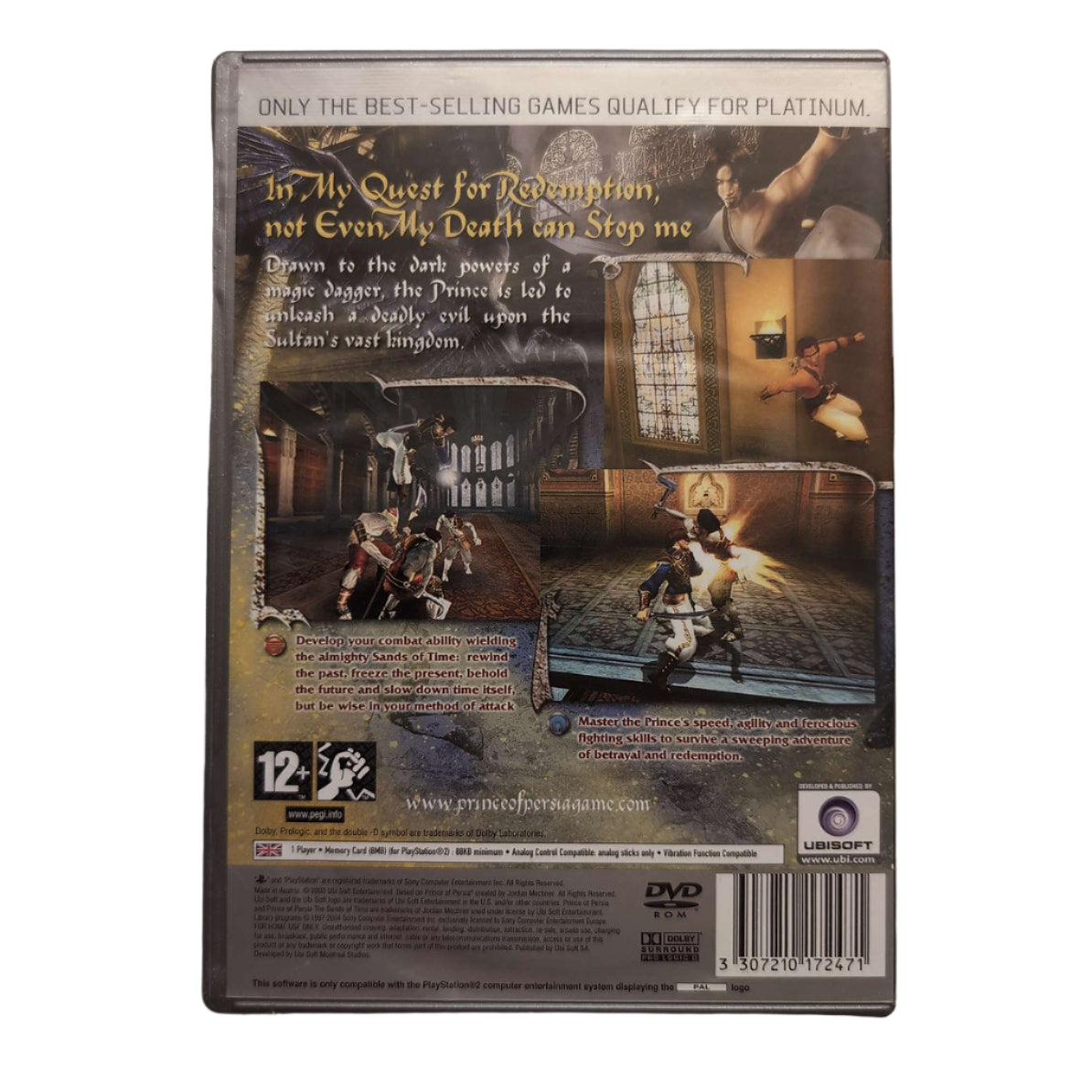 Prince of Persia the Sands of Time ( PS2 )
