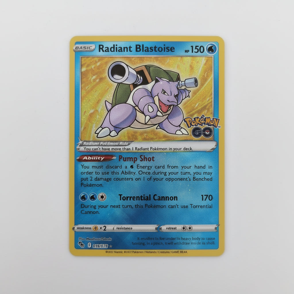 Radiant Blastoise – 18/078