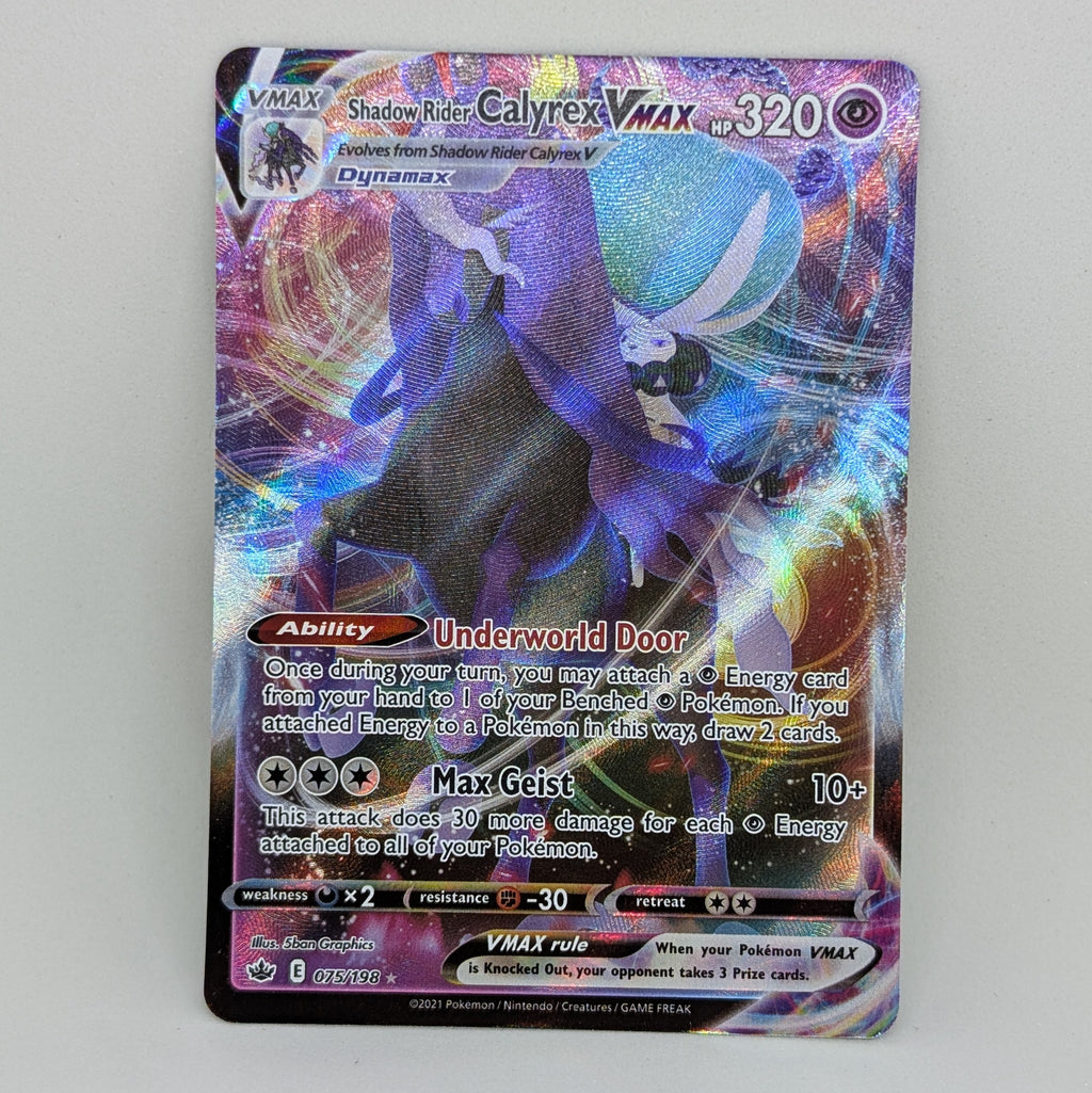 Shadow Rider Calyrex Vmax 75/198