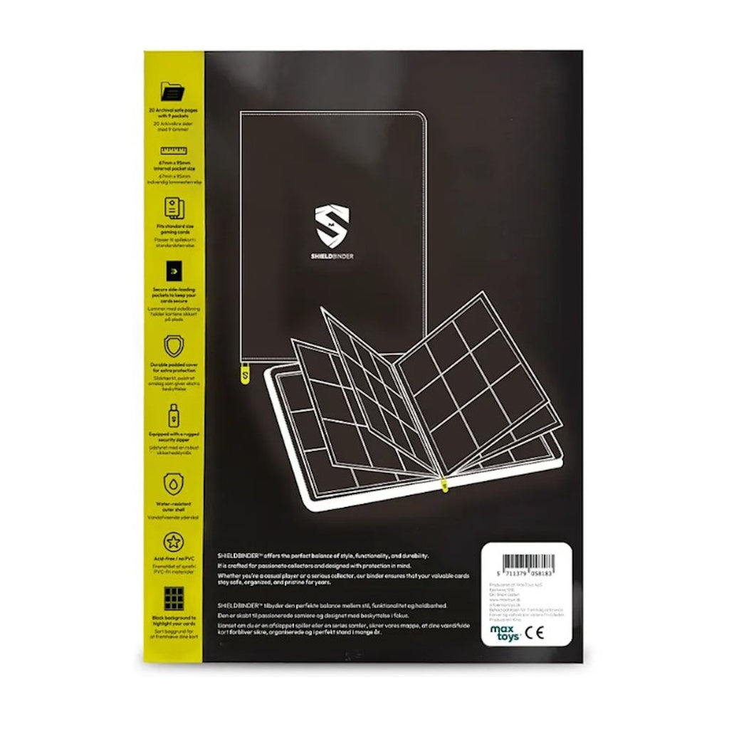 Shieldbinder Deluxe Samlemappe 9-Pocket