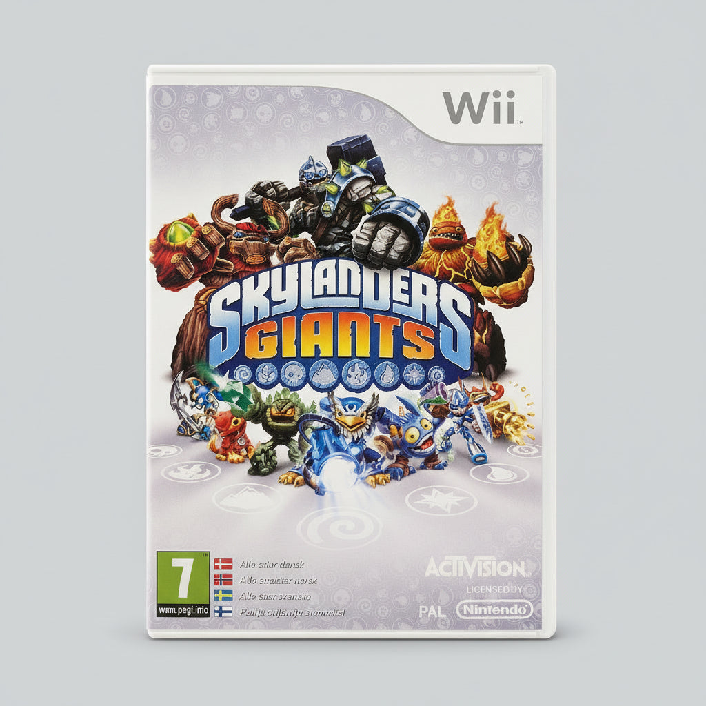 Skylanders Giants Med Figurer ( Nintendo Wii )